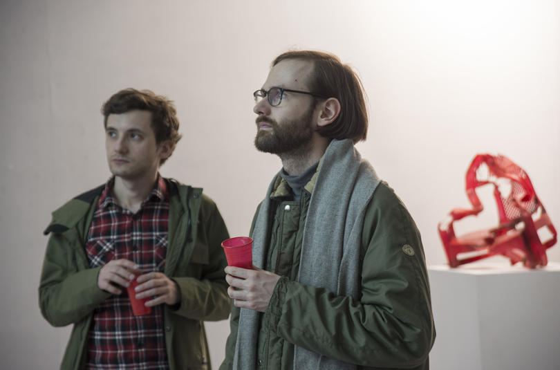 Отчет с открытия выставки «Meet The Red Stool»